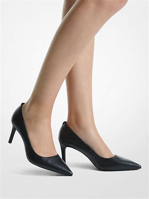 michael kors alana pump|Alina Flex Leather Pump .